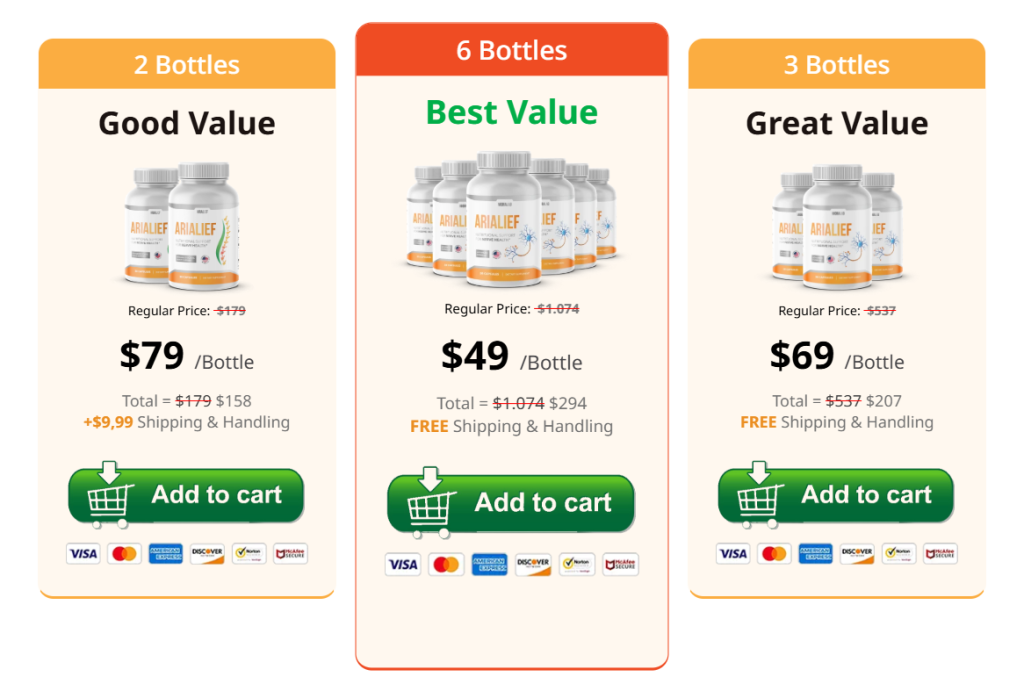 Arialief: Effective Relief for Joint and Muscle Pain